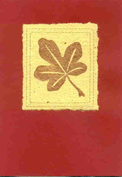 Maple leaf card